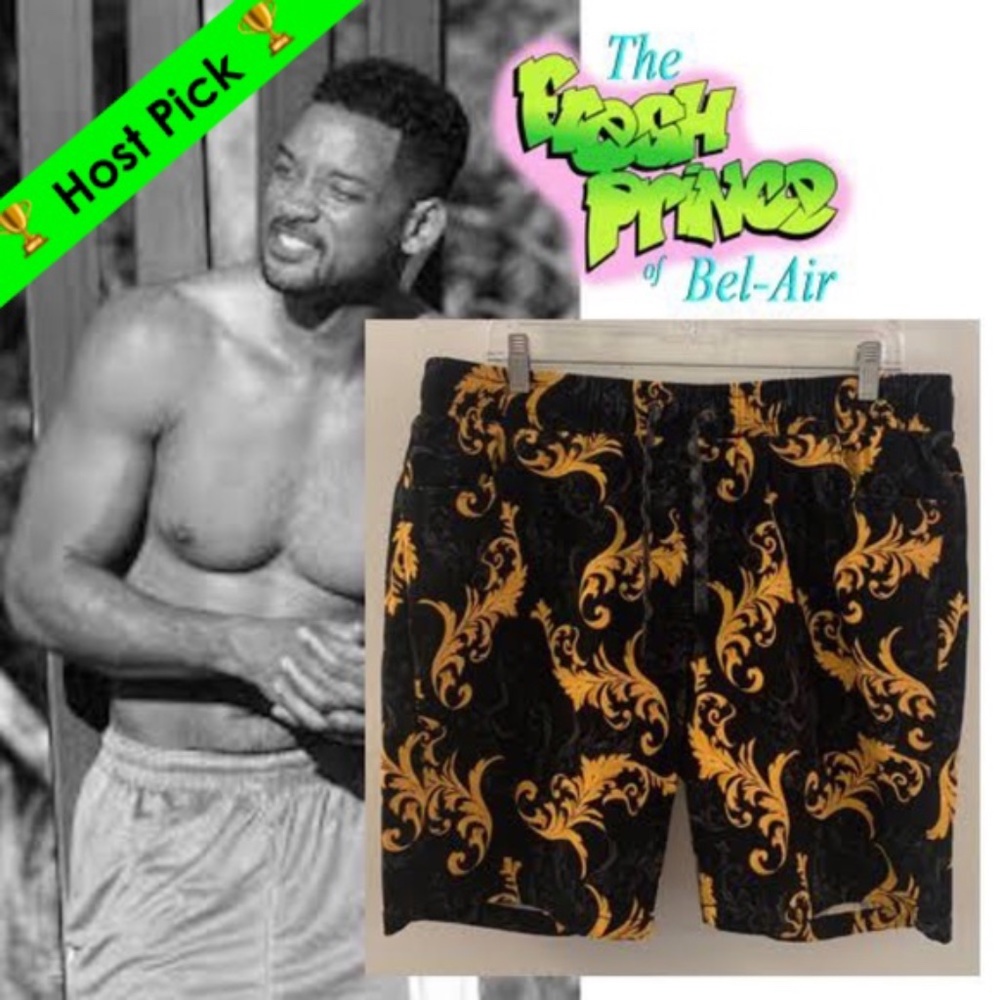 Fresh Prince of Bel Air Swim Trunks XL 🏆🏆🏆